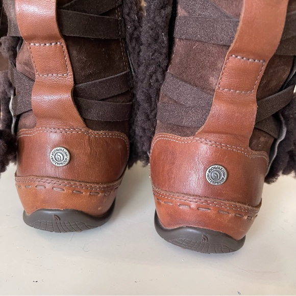 The North Face Abby II Brown Suede WP Insulated Winter Snow Boots Women’s - Picture 5 of 11